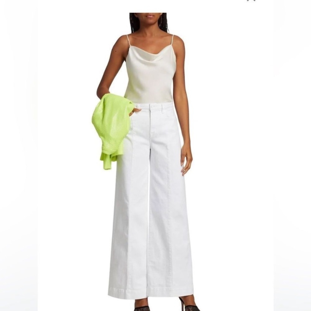 NWT L’Agence Sandy High-Rise Wide Leg Pants Jeans; Size 27; MSRP: $275. - Picture 9 of 9